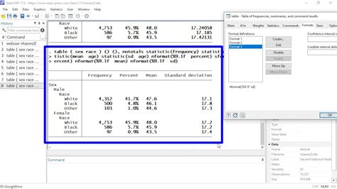 The above command is exactly the same as executing reg price mpg weight. . Create list of values stata
